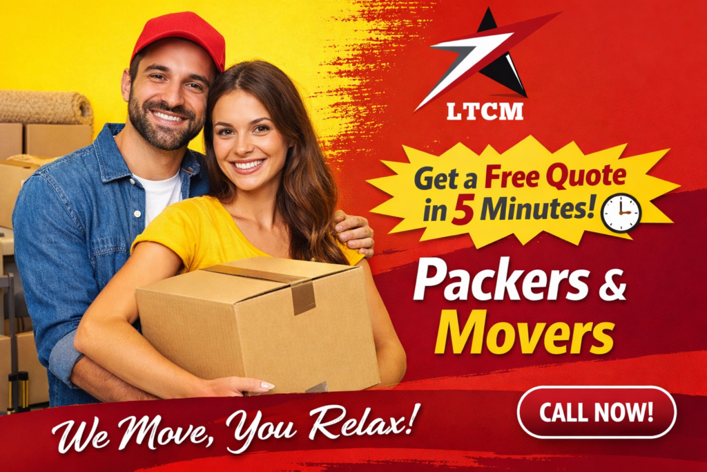 Packers and movers near me providing safe packing, affordable moving services, and best relocation solutions with price quotes.