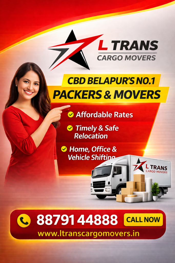 L Trans Cargo Movers - Belapur's No.1 packers and movers with home shifting, office relocation and vehicle transport services