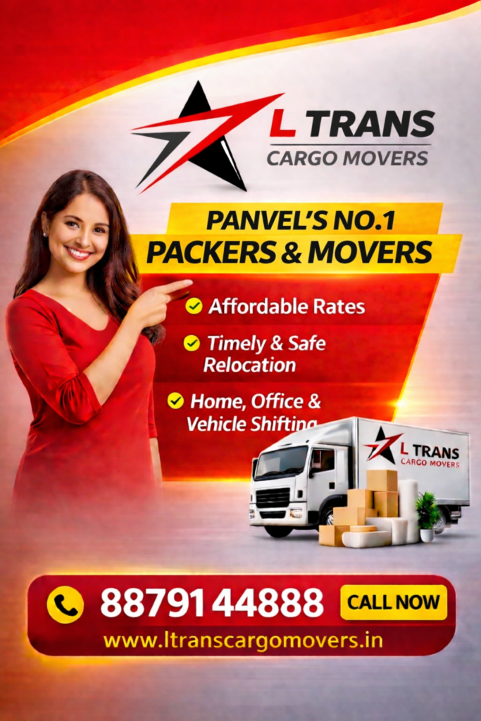 L Trans Cargo Movers - Panvel's No.1 packers and movers with home shifting, office relocation and vehicle transport services